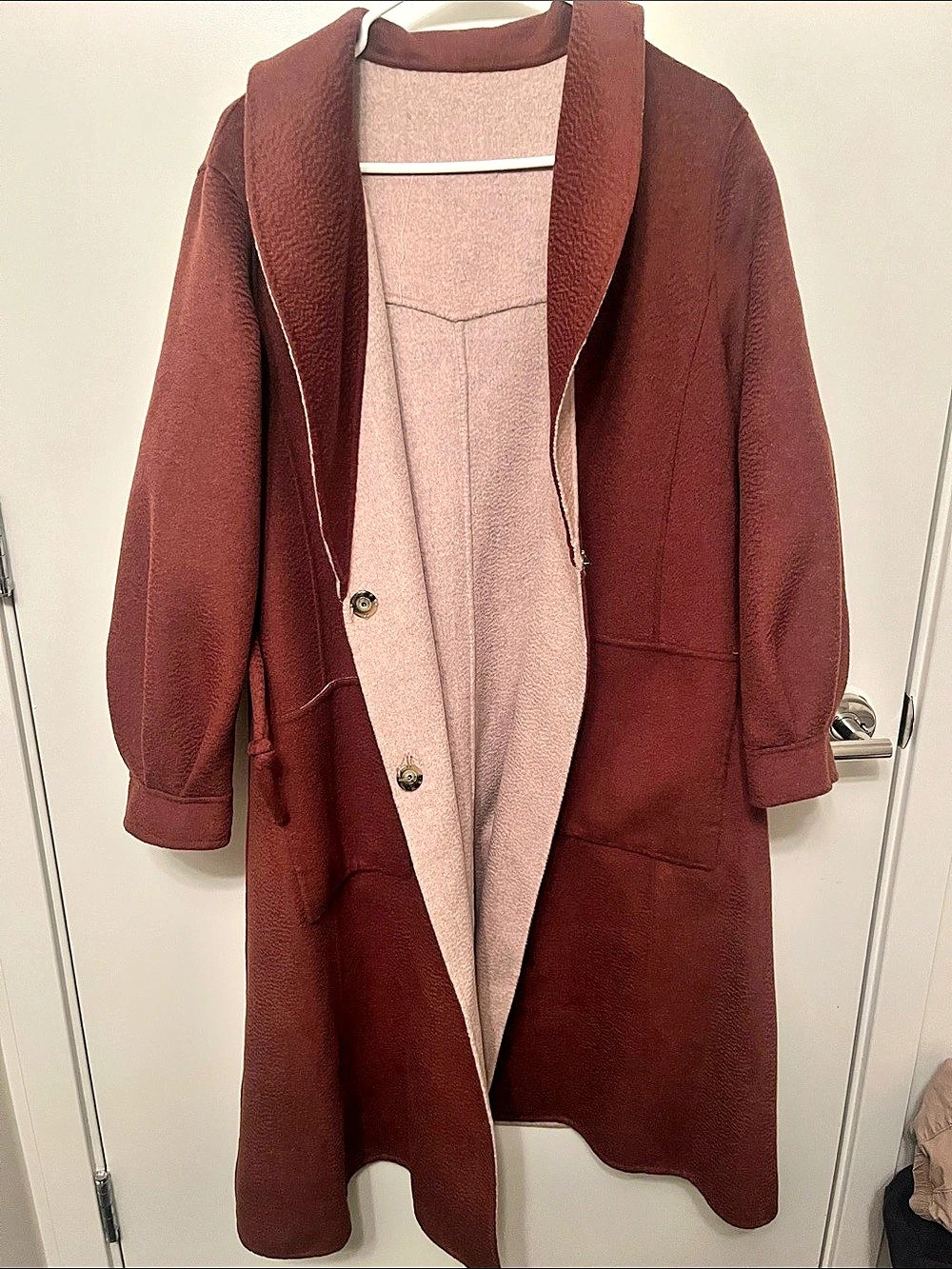 Petite studio Reversible Wool Coat